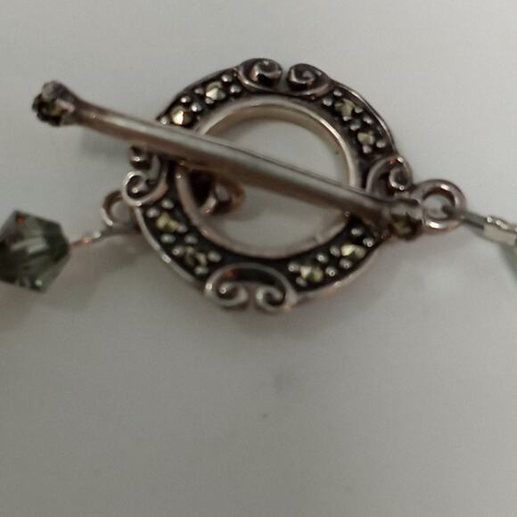 Kellie Wichser Women's Silver 3 Bead Bracelet - Picture 3 of 11